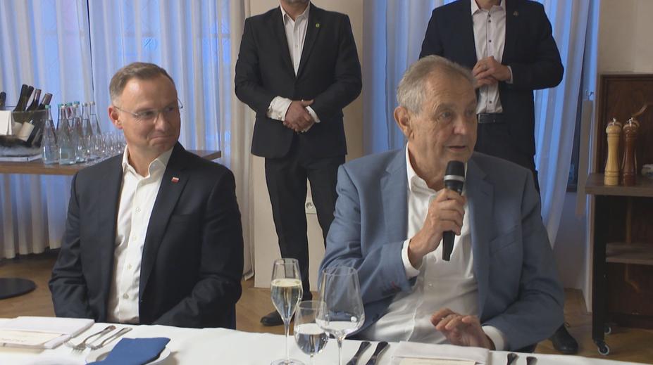 Poláci mají legraci ze Zemana. Nepoznal našeho prezidenta, smějí se