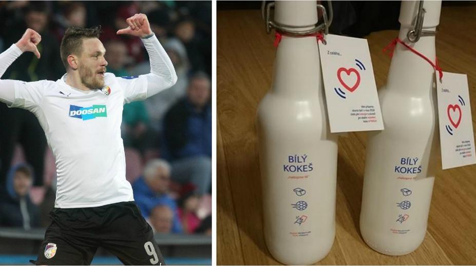 Vaňkovo pivo se dostalo na trh! Pivovar představil Bílý Kokeš