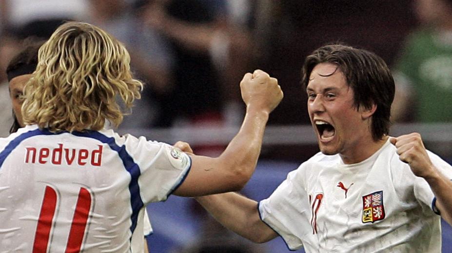Vzpomínka: Když na mistrovství světa zářil Rosický s Nedvědem