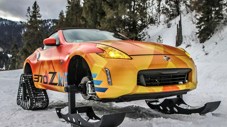 Sněžné monstrum: Nissan ukázal nadupanou hračku 370Zki
