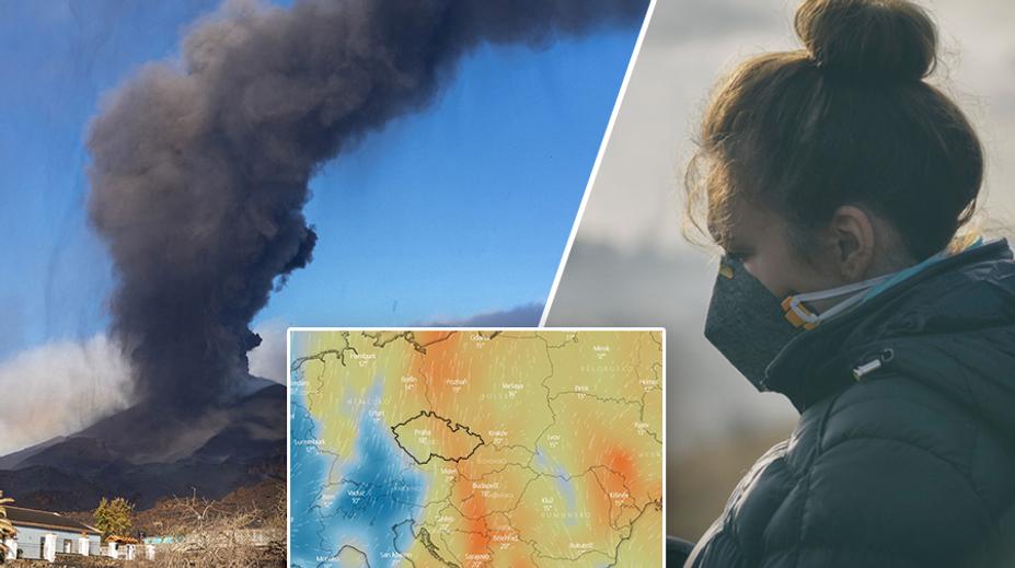 Oxid siřičitý po erupci sopky je i nad Českem. Expert řekl, na co se připravit