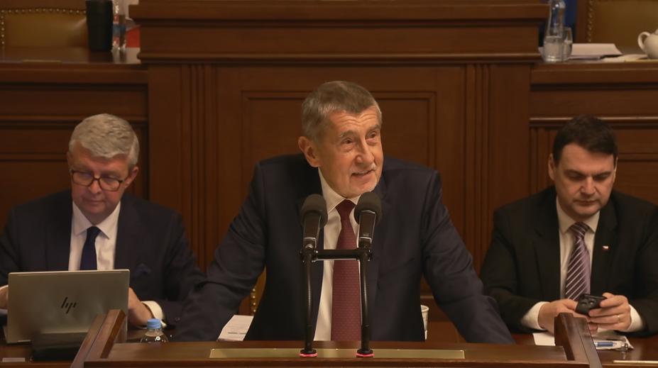 Babišova vláda získala důvěru Sněmovny. Pro hlasovalo 108 poslanců