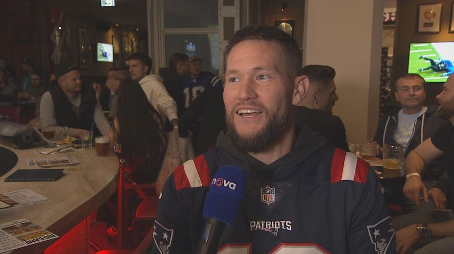 Vaclík na Watch Party fandil Patriots. Mám rád příběh Toma Bradyho, přiznal
