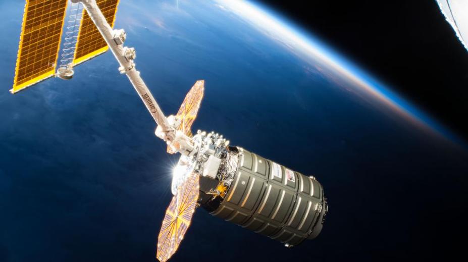 U ISS zakotvila loď Cygnus, astronautům přivezla včelí roboty