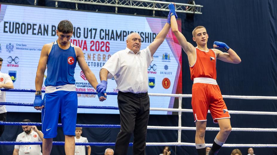 Český box má nový klenot. Pavel Dušánek vybojoval bronz na ME do 17 let