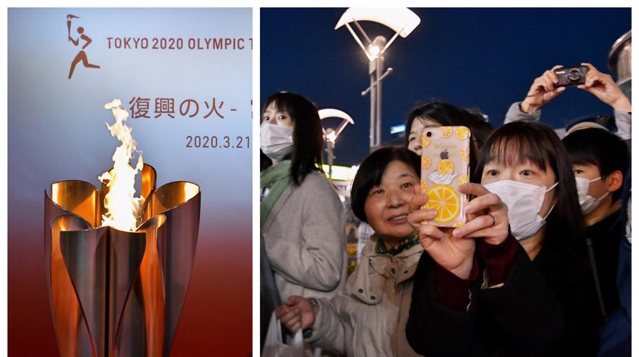 Desítky tisíc Japonců stály hodiny ve frontě jen kvůli olympijskému ohni!