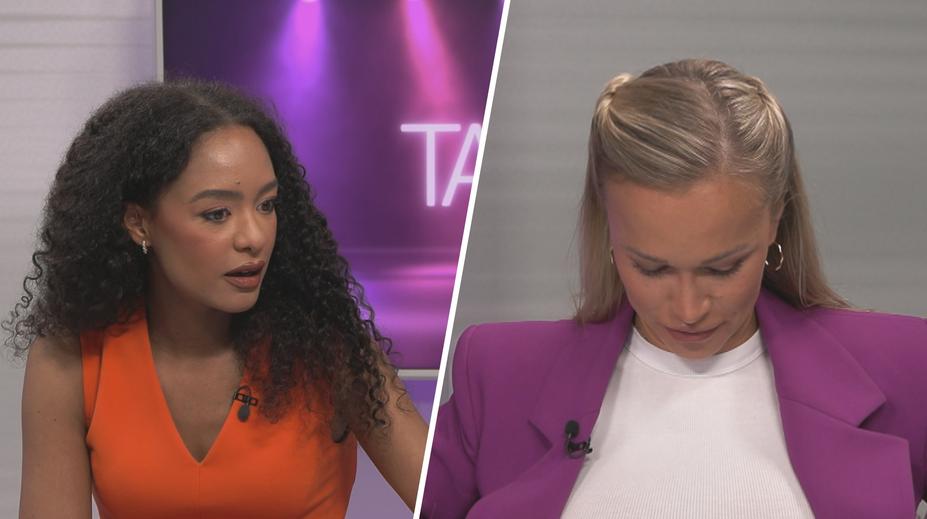 Nela Slováková ve vysílání ukázala piercing bradavek. Moderátorka se nestačila divit