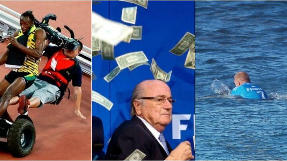 Bolt, Ronaldo či žralok. Která sportovní videa ovládla rok 2015?