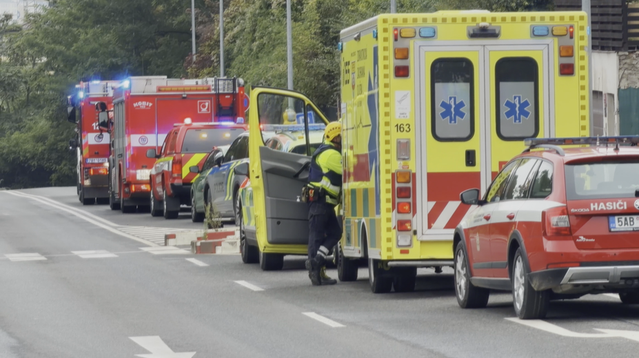 Policie uzavřela na hodinu Vysočanskou ulici kvůli mině