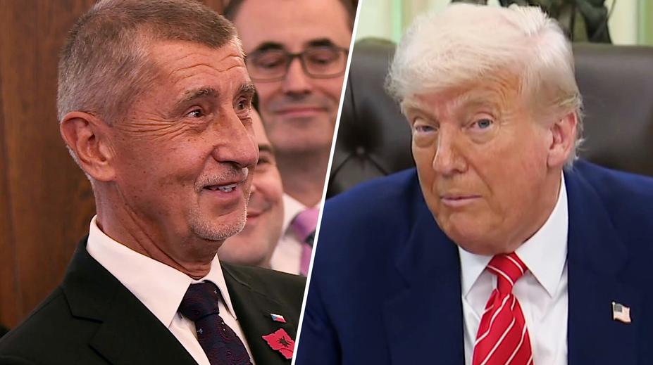 Babiš telefonoval s Trumpem. Probrali válku, migraci i společnou minulost