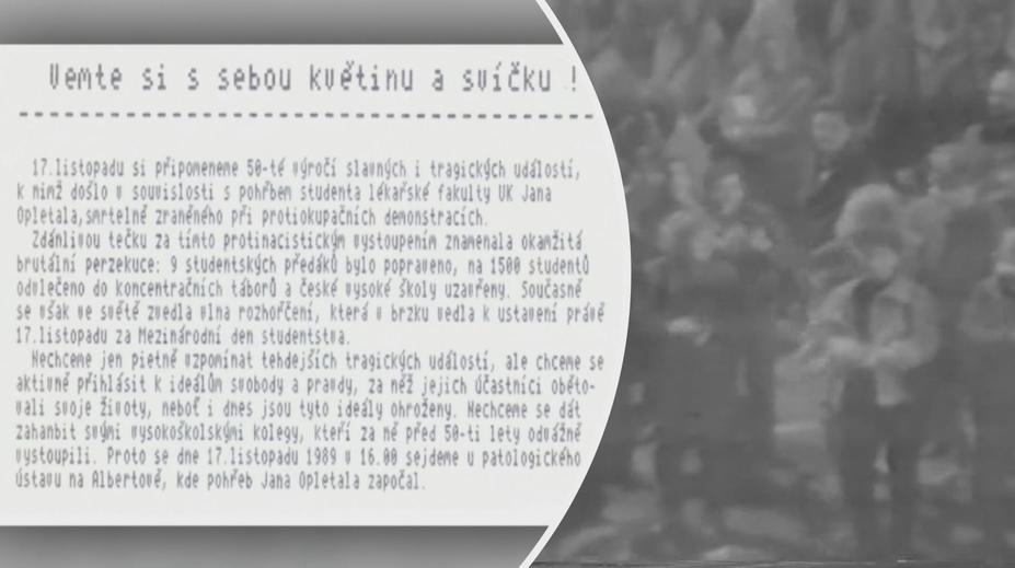 Tajné schůzky a přípravy. Státní bezpečnost před 30 lety věděla o 17. listopadu