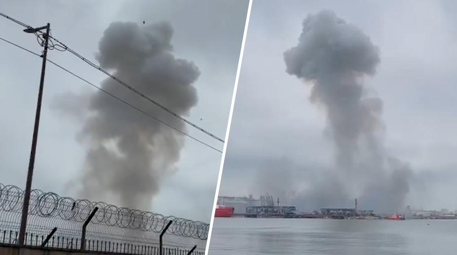Poplach v Rumunsku. Přístavem otřásla exploze námořního dronu