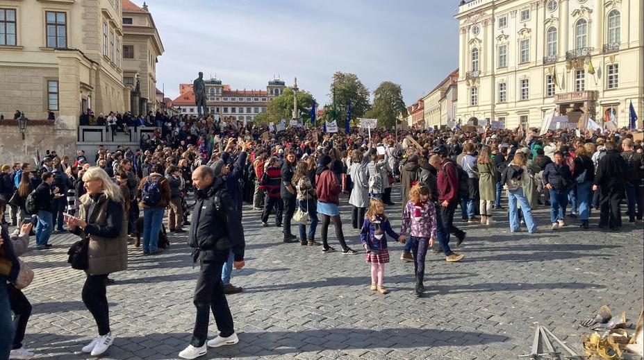 Ekologové bojují proti Macinkovi. V Praze proběhla demonstrace