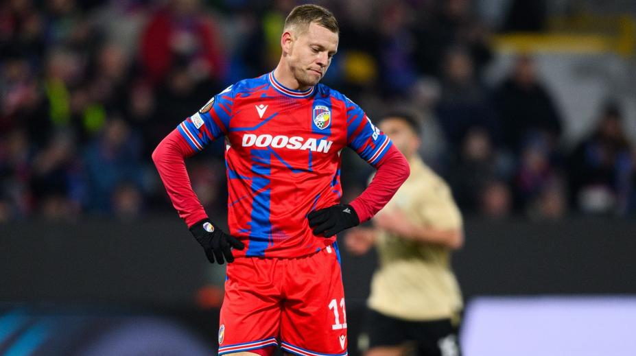 Viktoria Plzeň přišla o kapitána. Vydra bude dlouhou dobu mimo hru