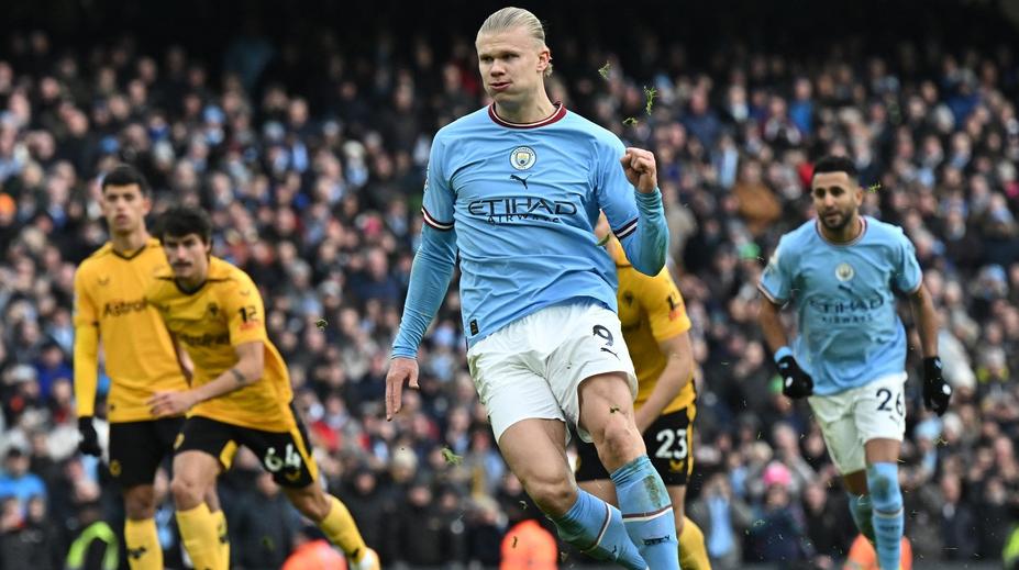 Neuvěřitelný Haaland! Svým čtvrtým hattrickem v PL zničil Wolverhampton