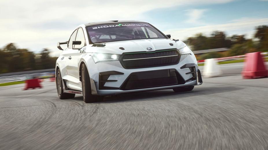 Škoda Motorsport vyvíjí nový závoďák. Elektrická raketa vychází z Enyaqu