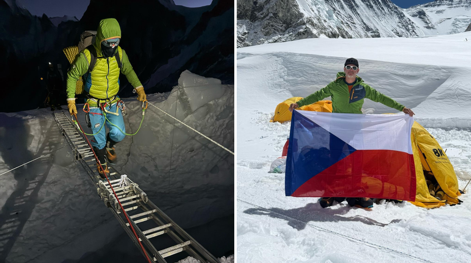 Český Everest: Nevěděl jsem, jestli do rána vydržím, říká Roman