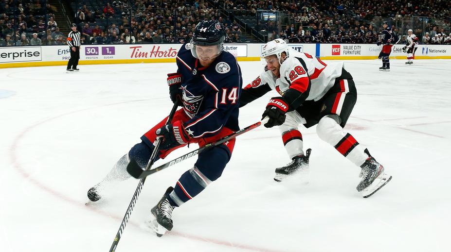 Oslabený Columbus porazil Senators a přeťal sérii osmi proher
