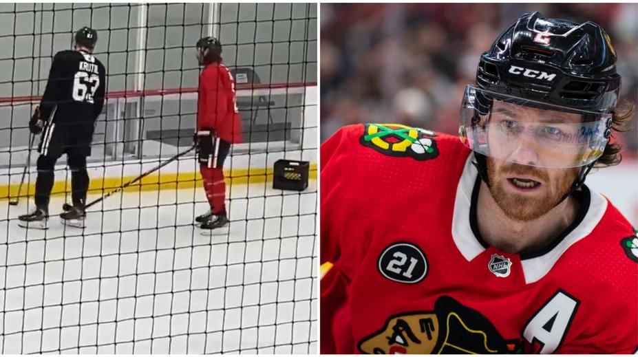 Takhle na to musíš, mladej. Veterán NHL cepuje českého mladíka
