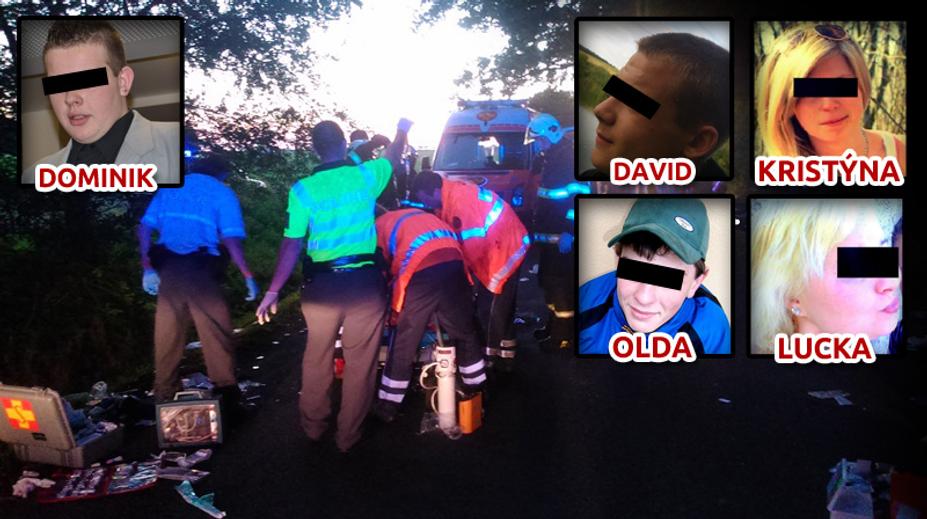 Tři mladí lidé po smrti a policie stále neví, KDO TO AUTO ŘÍDIL