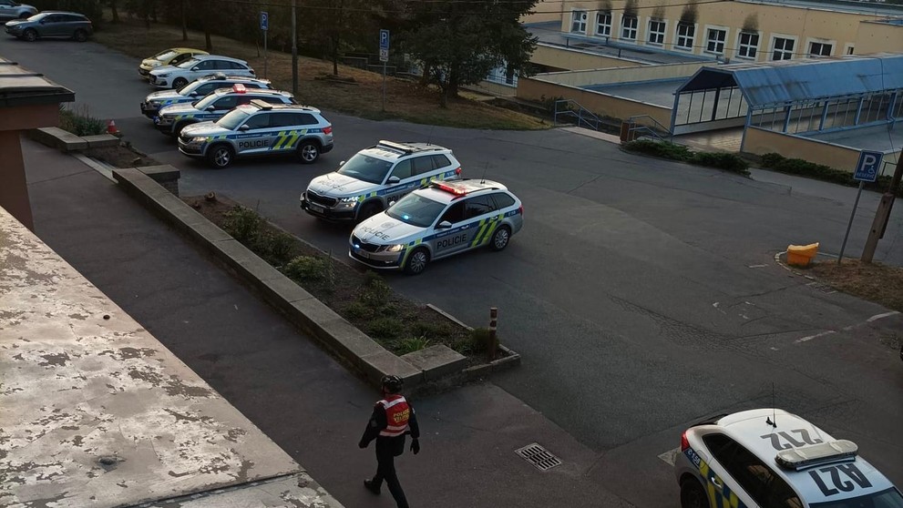 Zásah policie v pražských nemocnicích