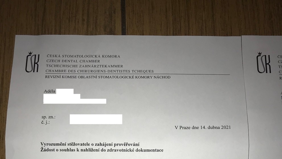 Problémy po zubní operaci - 4