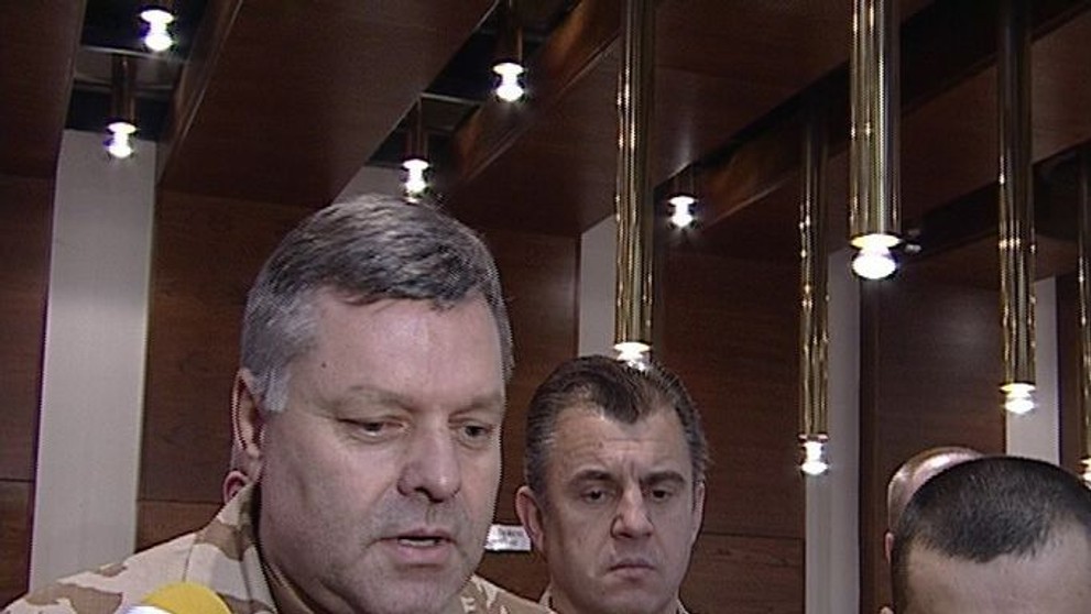 Náčelník generálního štábu Pavel Štefka.