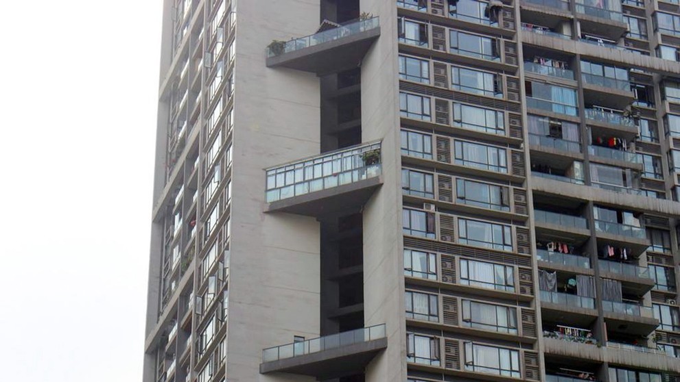 Čína - balkony - 2