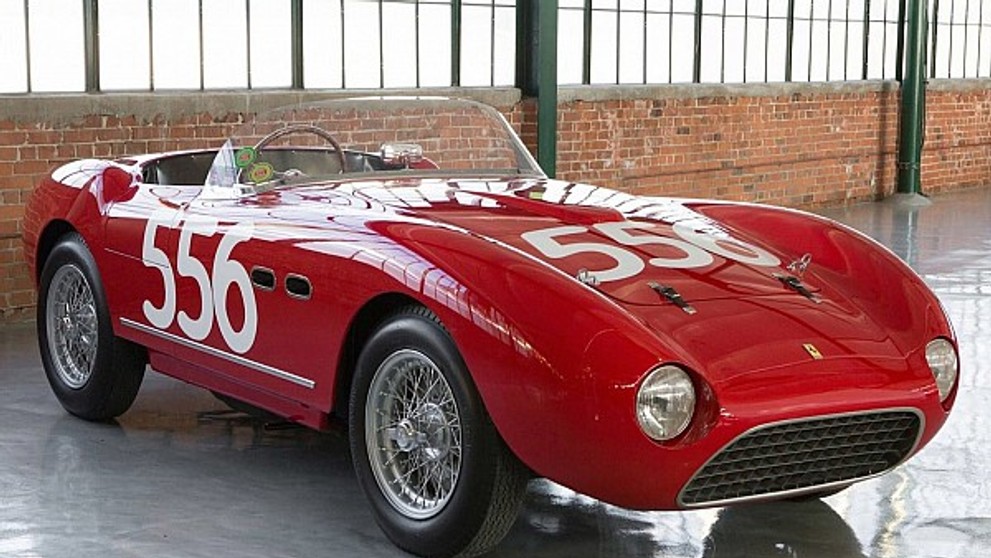 Ferrari 166 MM Spider.