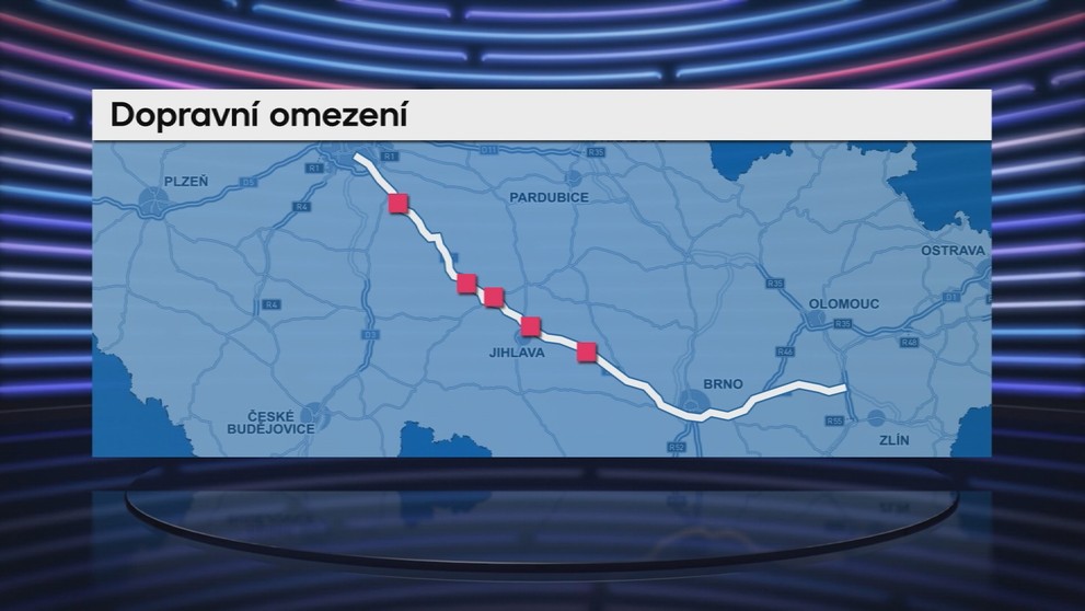 Prázdninová dopravní omezení - 1