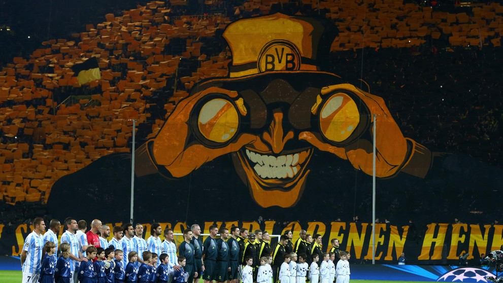Borussia Dortmund - fanoušci, choreografie - 1
