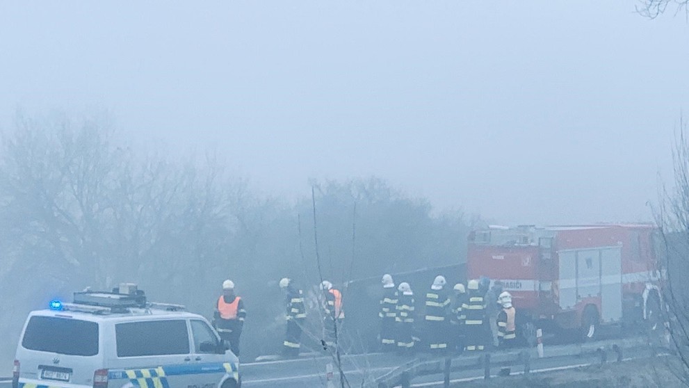 Nehoda autobusu u Blšan - 5