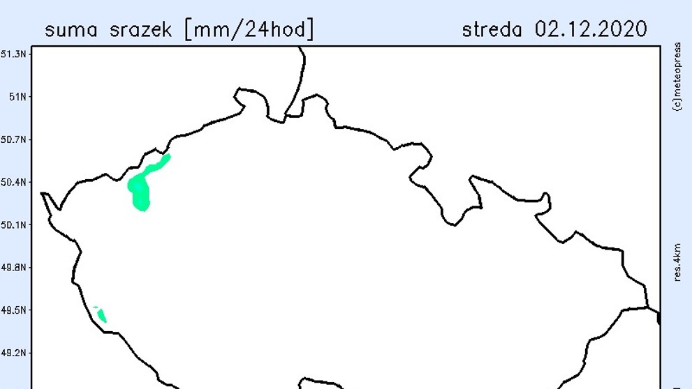 Počasí 1.12.2020 - 6