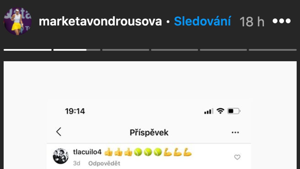 Markéta Vondroušová pod palbou hnusných nadávek