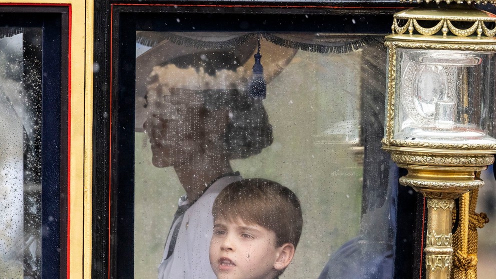 Princ Louis na Trooping the Colour, 15. 6. 2024 (2)