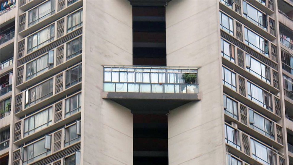 Čína - balkony - 3
