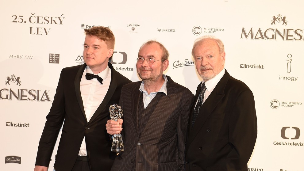 Zleva Petr Kolečko, Bohdan Sláma a Václav Šašek