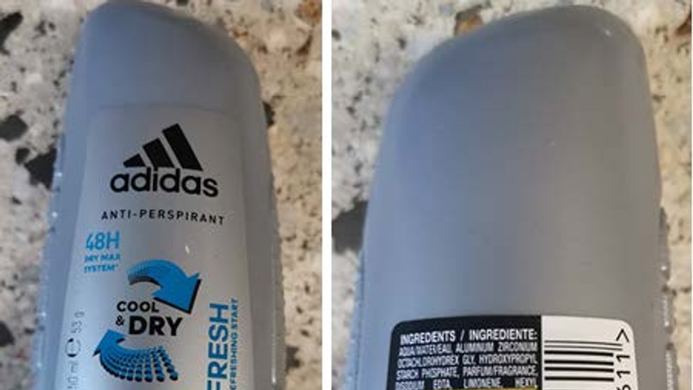 adidas, ANTI-PERSPIRANT, FRESH REFRESHING START, COOL & DRY