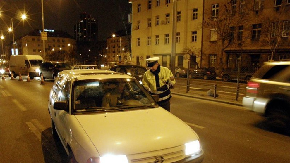 Razie policie v Praze