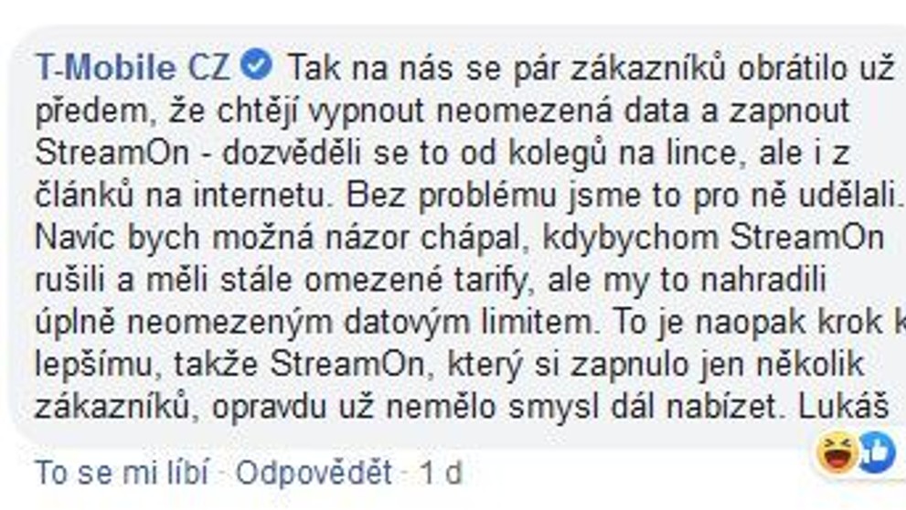 T-Mobile vypnul službu StreamOn - 3