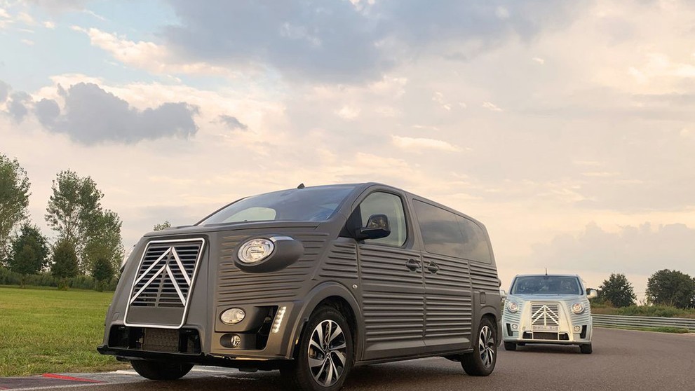 Citroëny v retro stylu karosárny Caselani