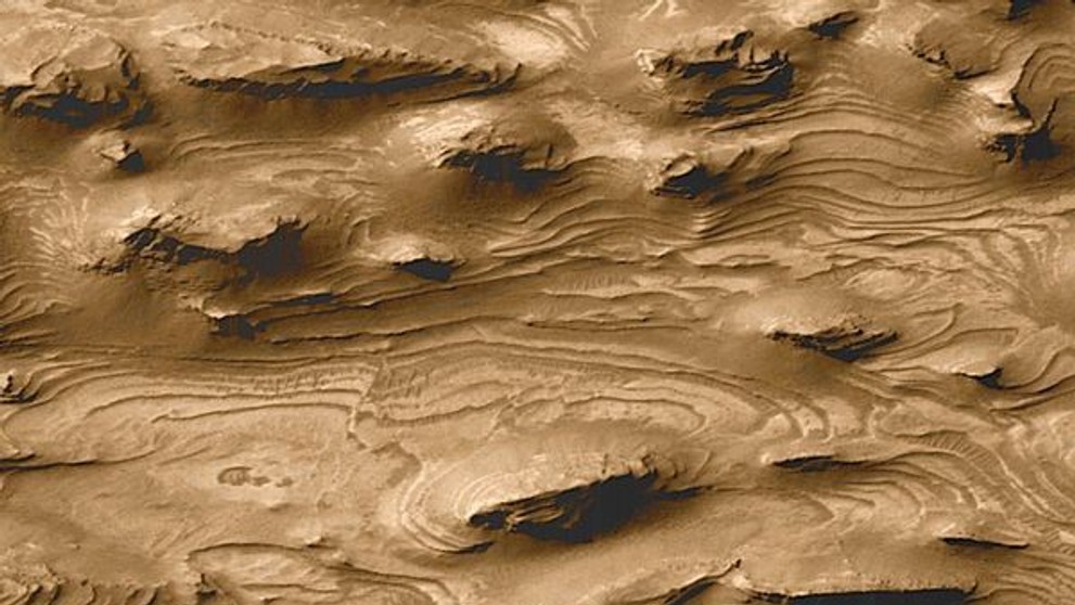 Fotografie Marsu z archivů NASA