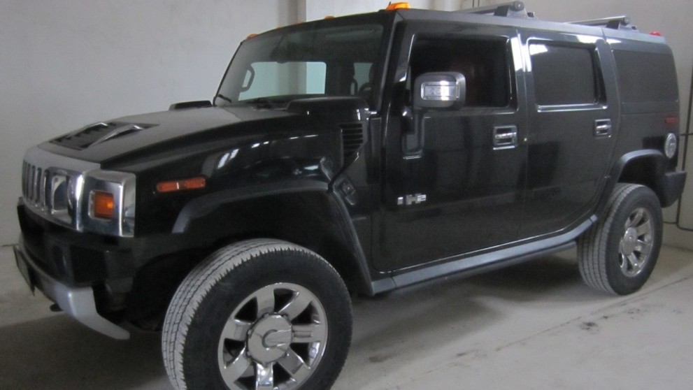 ÚZSVM: Hummer H2 - černý - 2