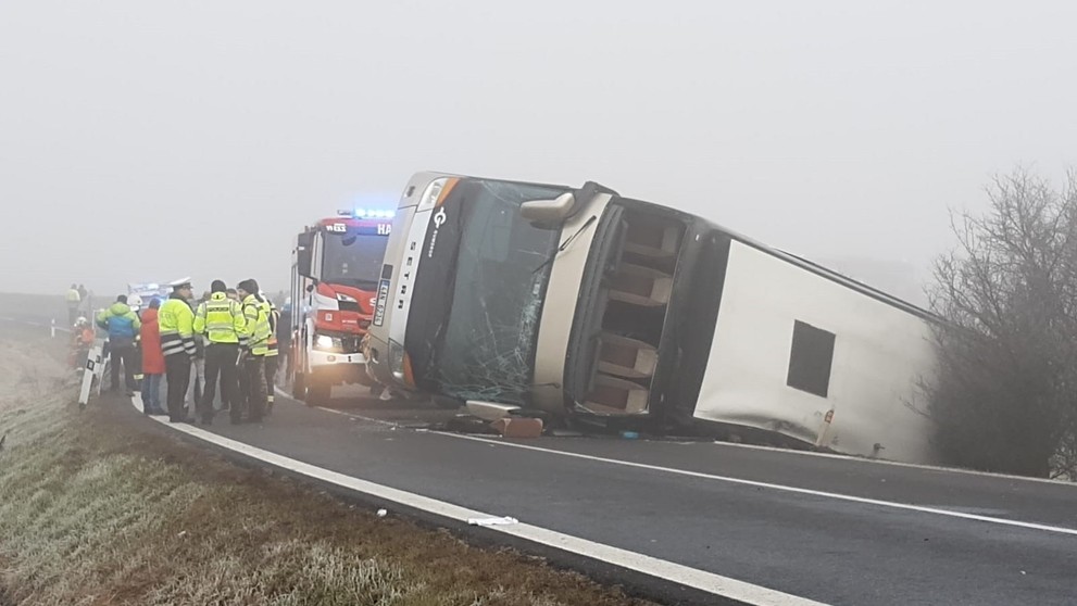 Nehoda autobusu u Blšan - 3