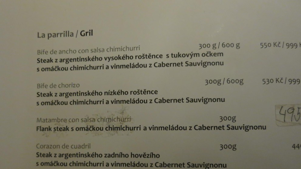 Hovězí maso v restauracích - 3