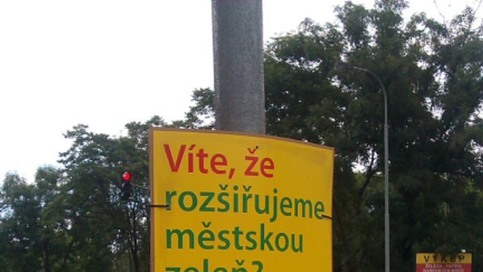 Kampaň Prahy s podpisem Tomáše Hudečka - 2