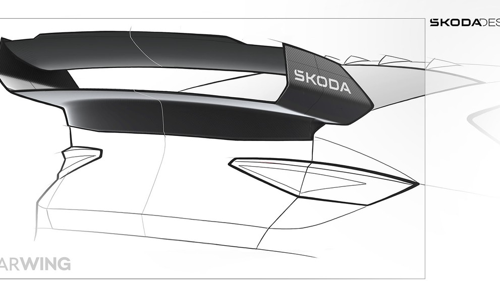 Koncepční vůz Škoda Enyaq RS Race