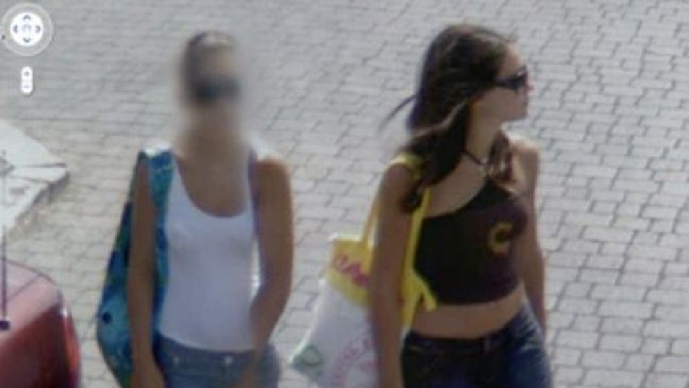 Holky z Google street view - 2