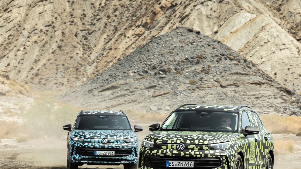 Volkswagen Tiguan nové generace během testování