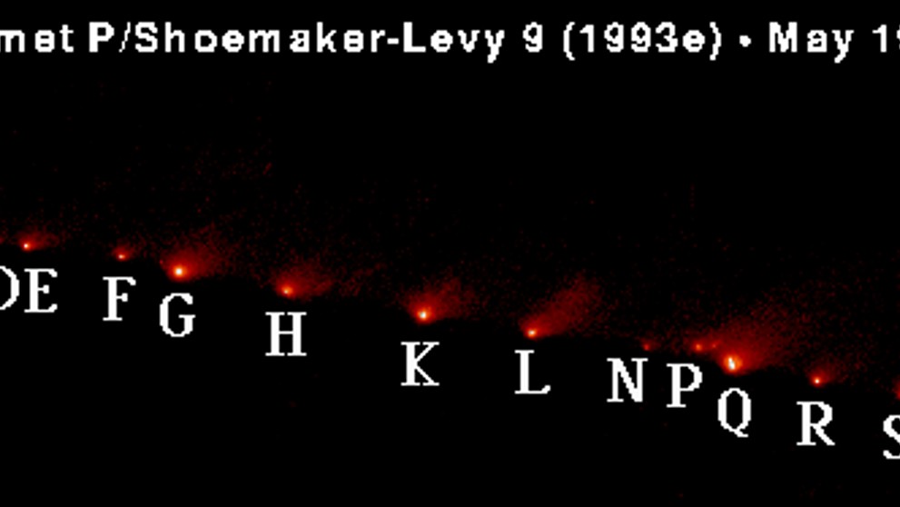 Kusy komety Shoemaker
